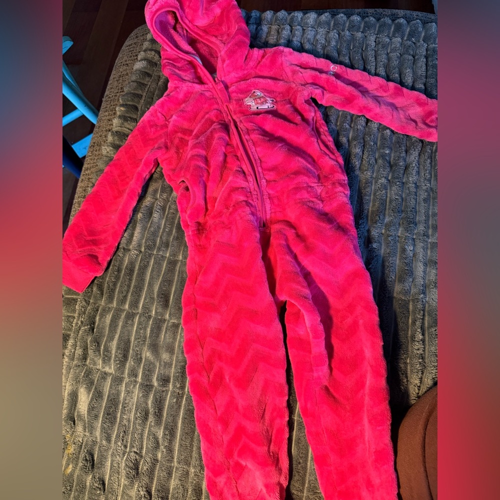 Roxy Vibrant Pink Kids One Piece
